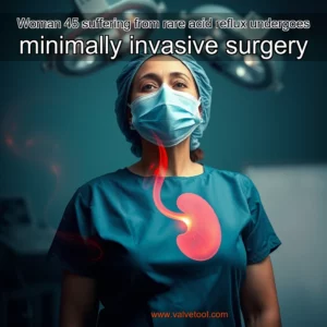 Read more about the article Woman  45  suffering from rare acid reflux undergoes minimally invasive surgery