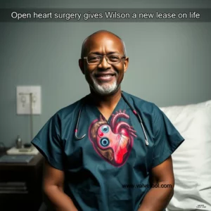 Read more about the article Open  heart surgery gives Wilson a new lease on life