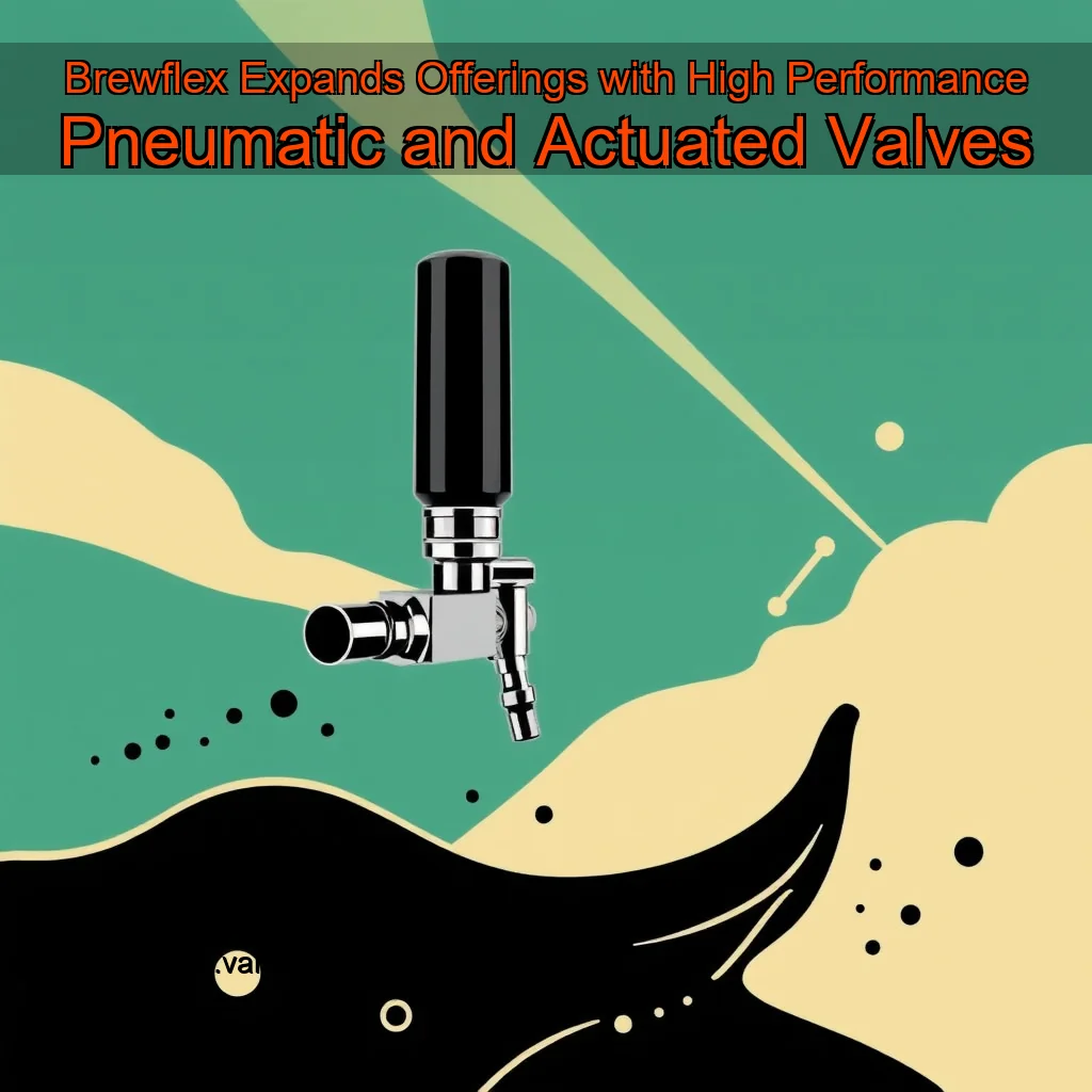 You are currently viewing Brewflex Expands Offerings with High  Performance Pneumatic and Actuated Valves