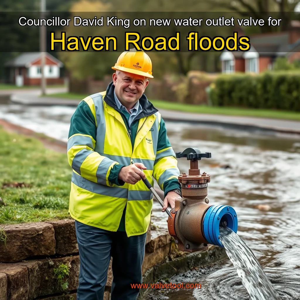 You are currently viewing Councillor David King on new water outlet valve for Haven Road floods