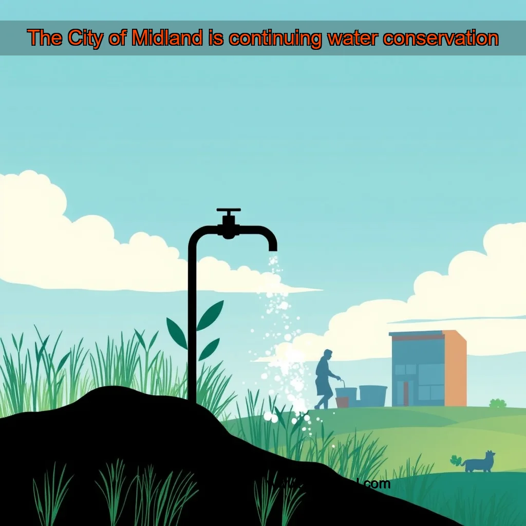 Read more about the article The City of Midland is continuing water conservation