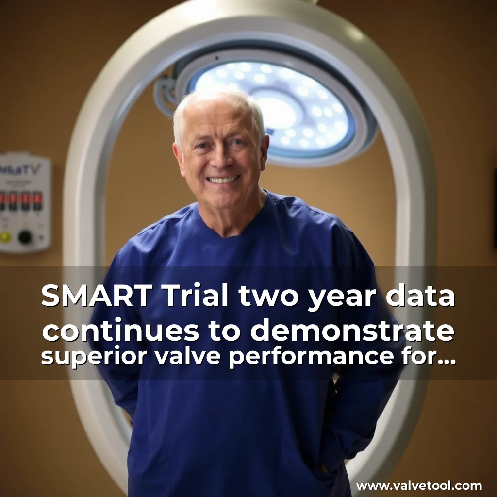 Read more about the article SMART Trial two  year data continues to demonstrate superior valve performance for Evolut TAVR system in small annulus patients