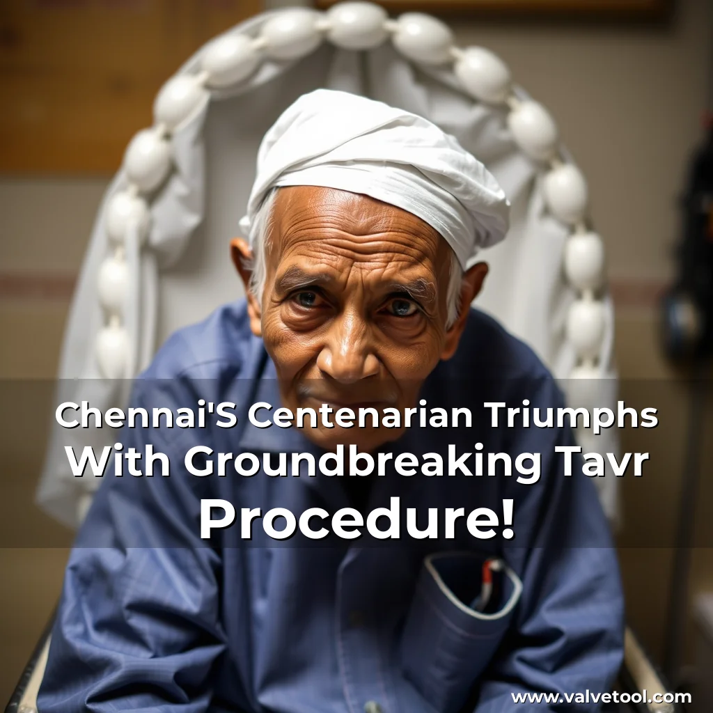 Read more about the article Chennai’S Centenarian Triumphs With Groundbreaking Tavr Procedure!