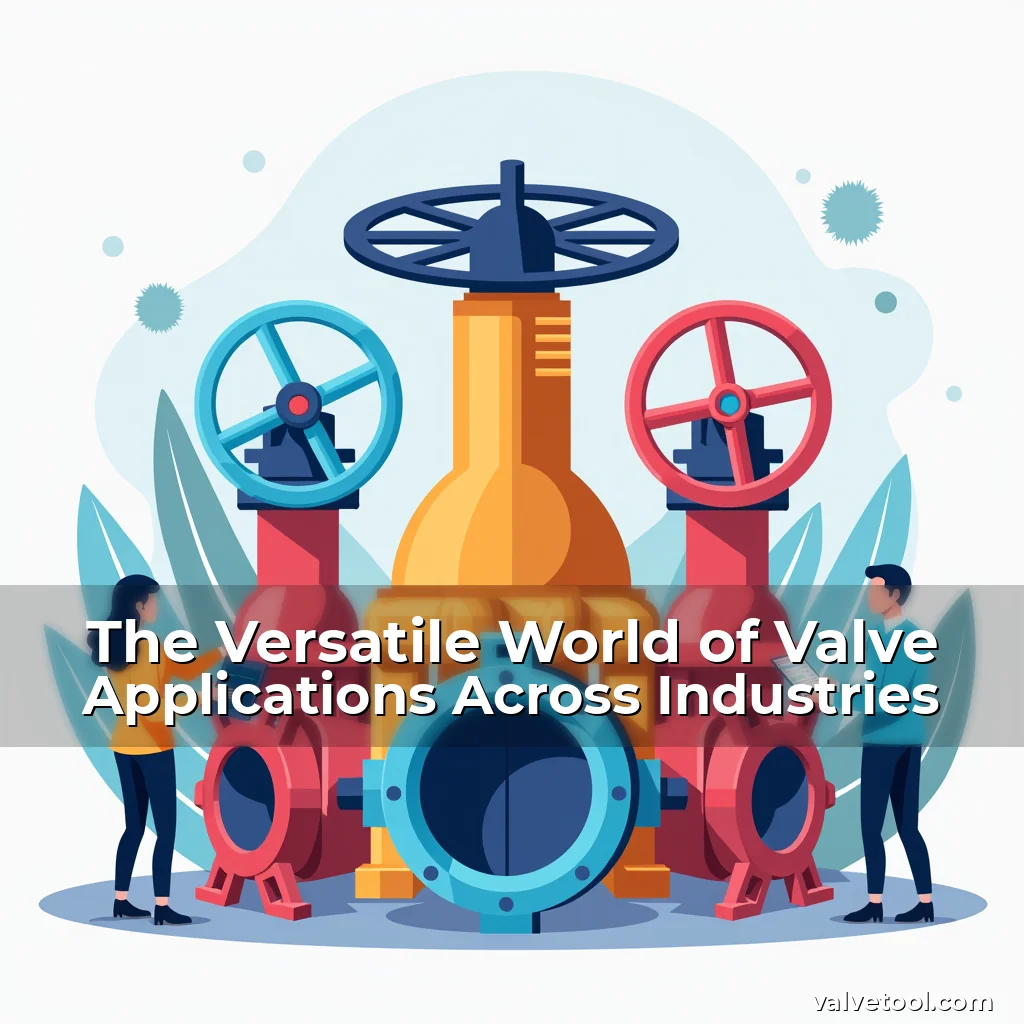 Read more about the article The Versatile World of Valve Applications Across Industries