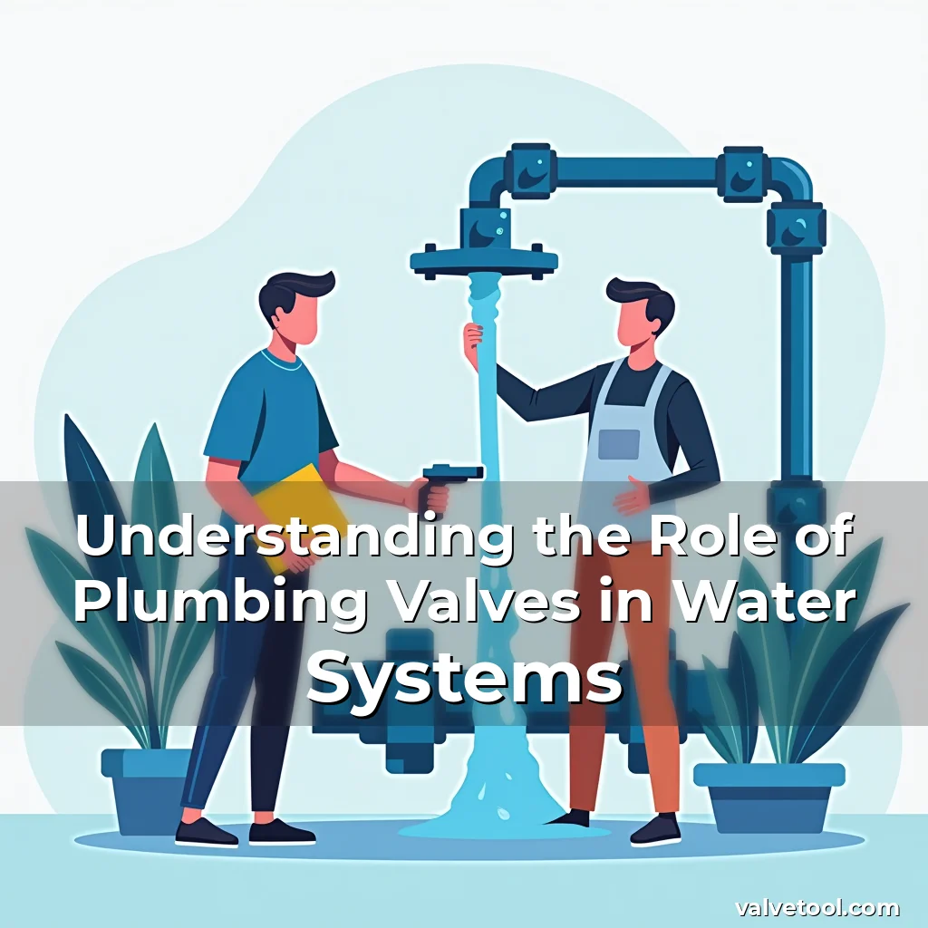 Read more about the article Understanding the Role of Plumbing Valves in Water Systems