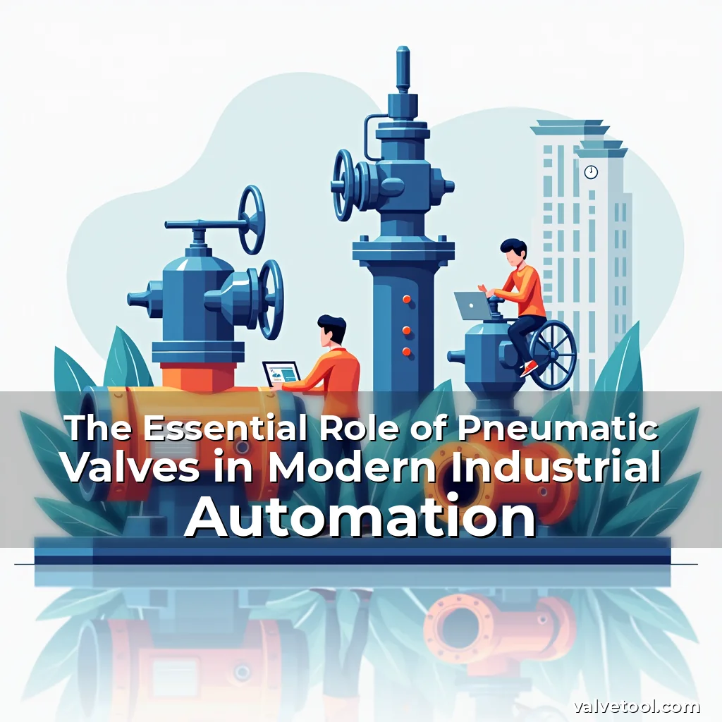 Read more about the article The Essential Role of Pneumatic Valves in Modern Industrial Automation